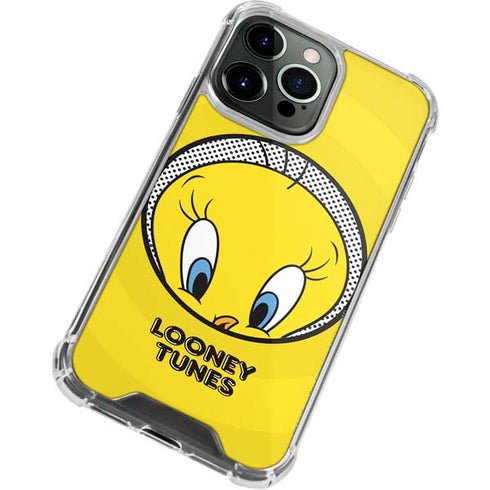 Looney Tunes Tweety Bird Full iPhone 15 Pro Clear Case
